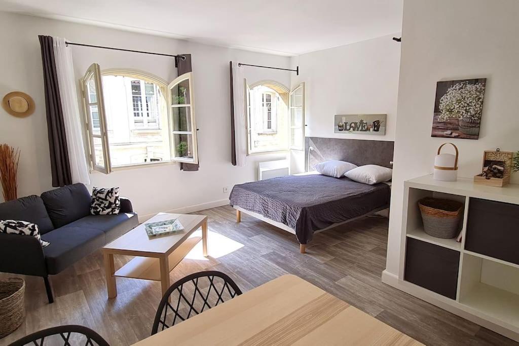 Charmant Et Lumineux Studio Intramuros Apartment Avignon Exterior foto